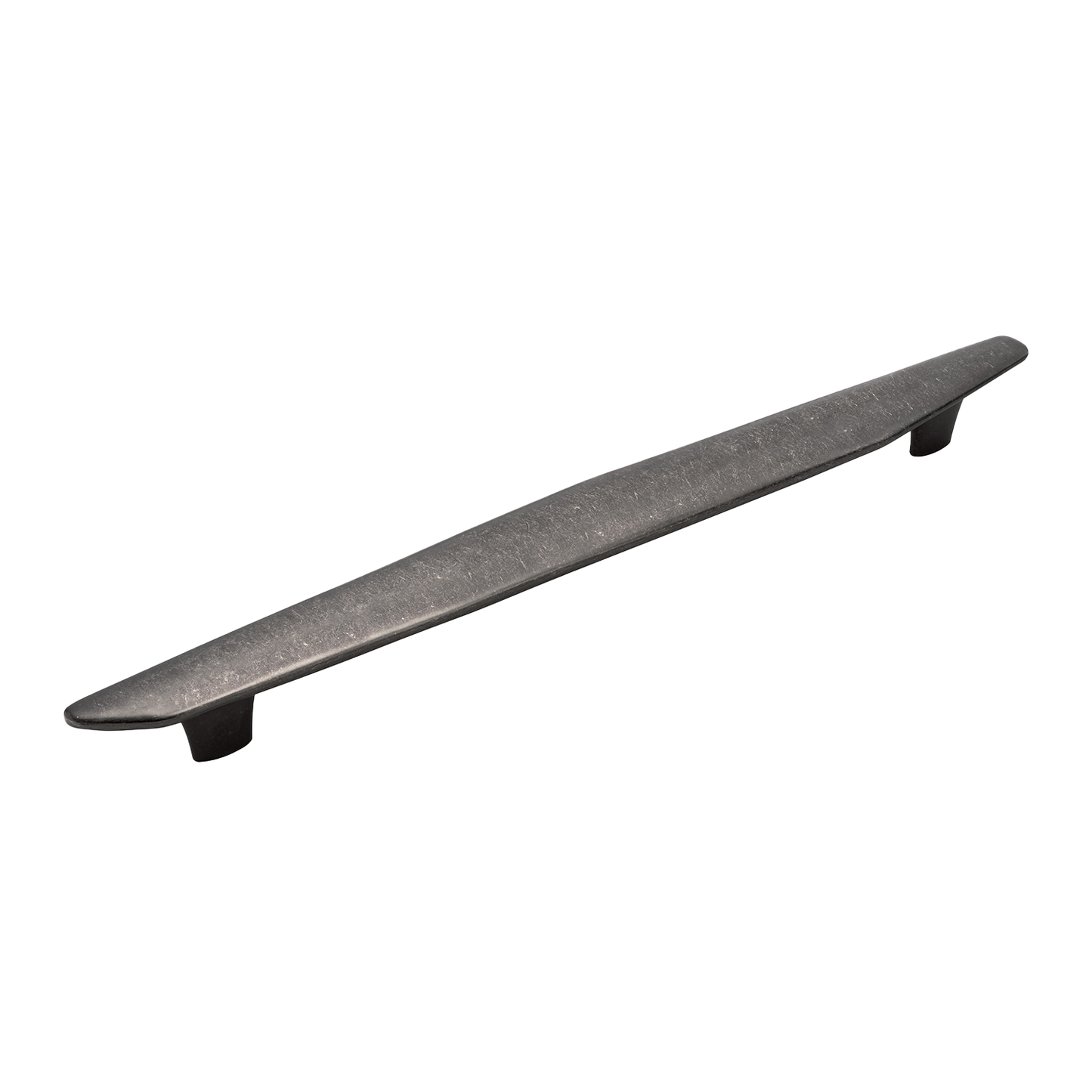 Pebble Collection Appliance Pull 18 Inch Center to Center Black Nickel Vibed Finish