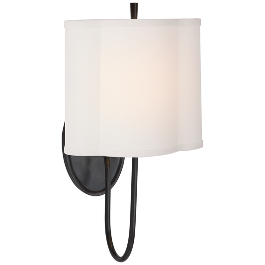 Simple Scallop Wall Sconce