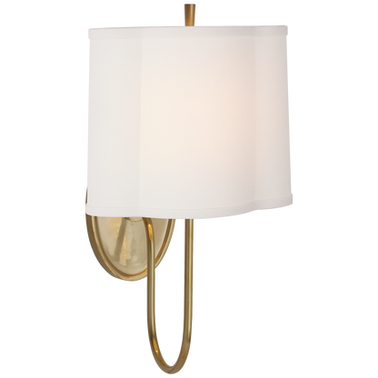 Simple Scallop Wall Sconce