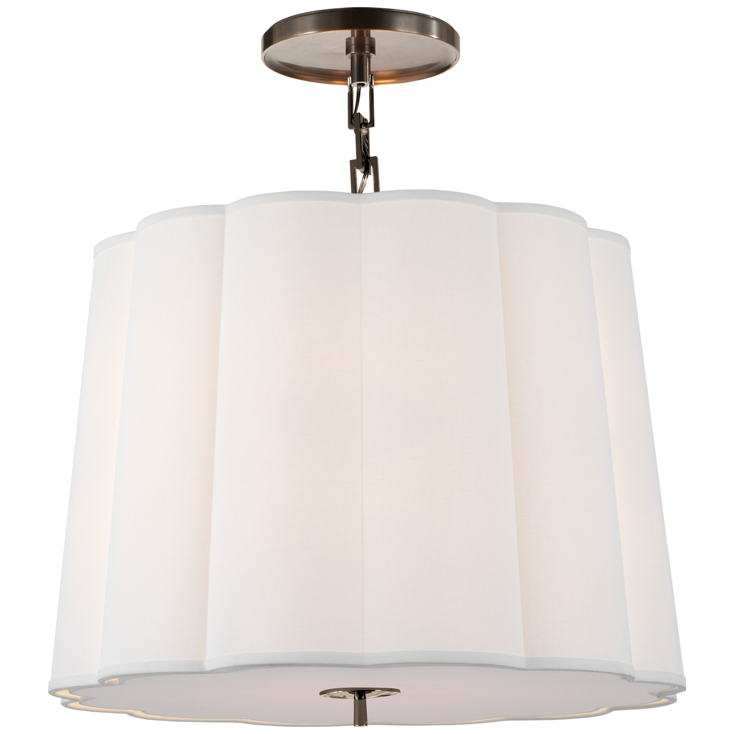 Simple Scallop Large Hanging Shade