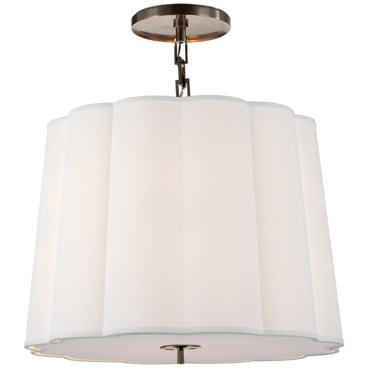 Simple Scallop Large Hanging Shade