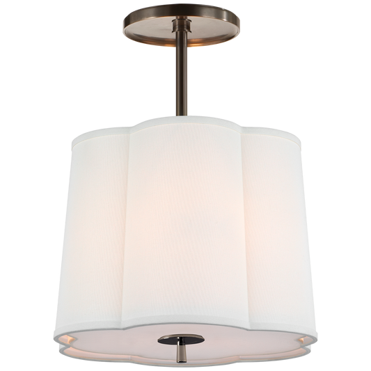 Simple Scallop Hanging Shade