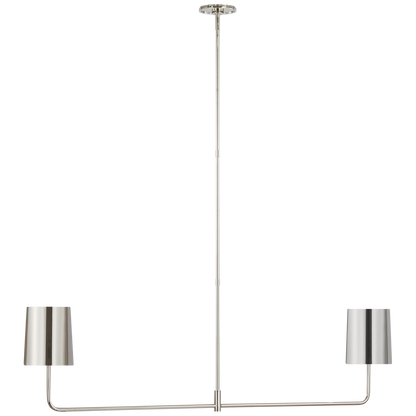 Go Lightly 54" Two Light Linear Chandelier