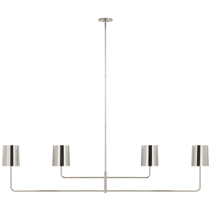 Lustre linéaire à quatre lumières Go Lightly de 70 po