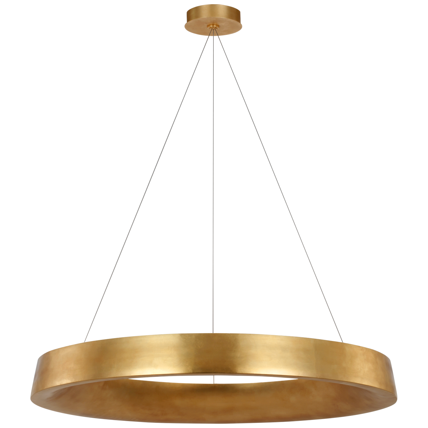 Lustre annulaire Neptune 48" à éclairage vers le haut