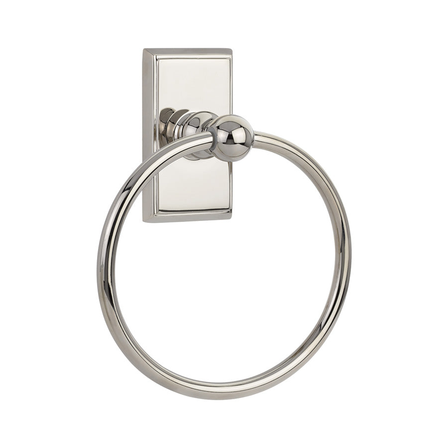 Traditional Brass Towel Ring