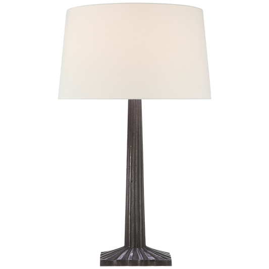 Strie Fluted Column Table Lamp