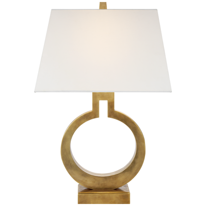 Ring Form Small Table Lamp