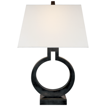 Ring Form Small Table Lamp