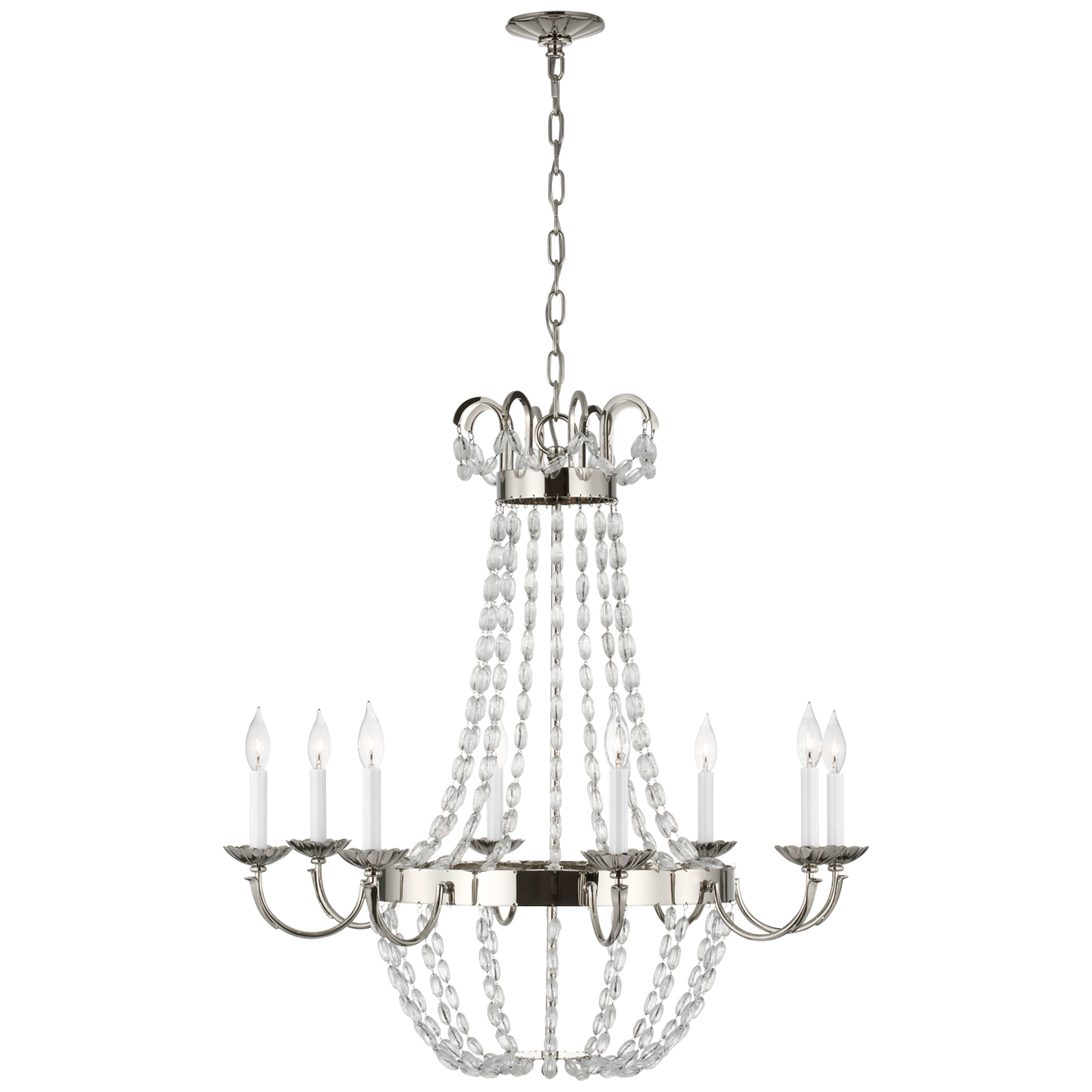 Grand lustre du marché aux puces de Paris