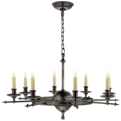 Grand lustre Feuille et Flèche