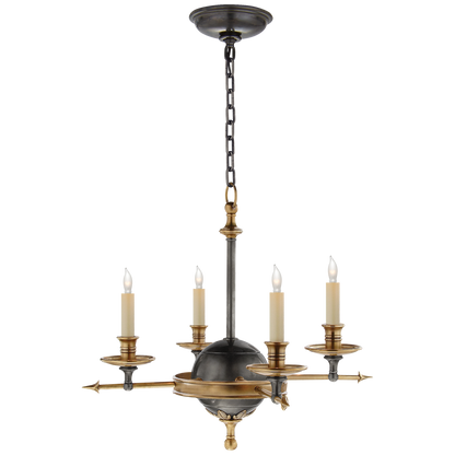 Leaf and Arrow Small Chandelier