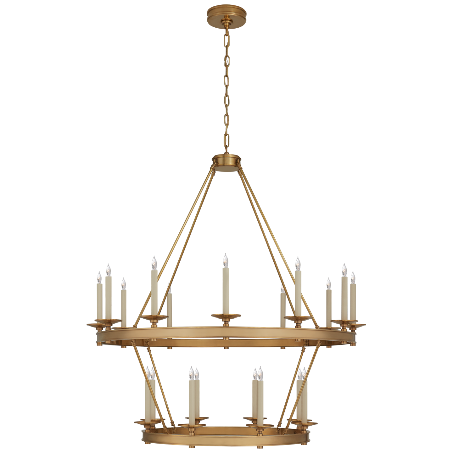 Launceton Large Two Tiered Chandelier