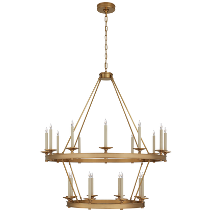 Launceton Large Two Tiered Chandelier