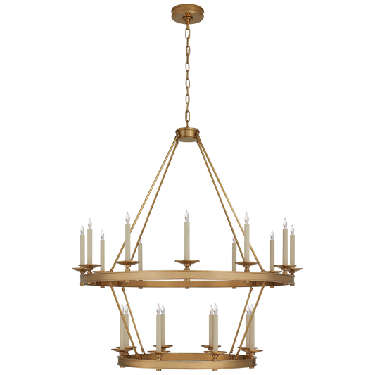 Launceton Large Two Tiered Chandelier