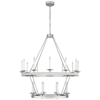 Launceton Large Two Tiered Chandelier