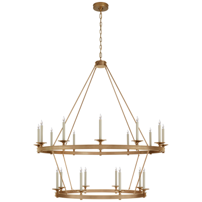 Launceton Grande Two Tiered Chandelier
