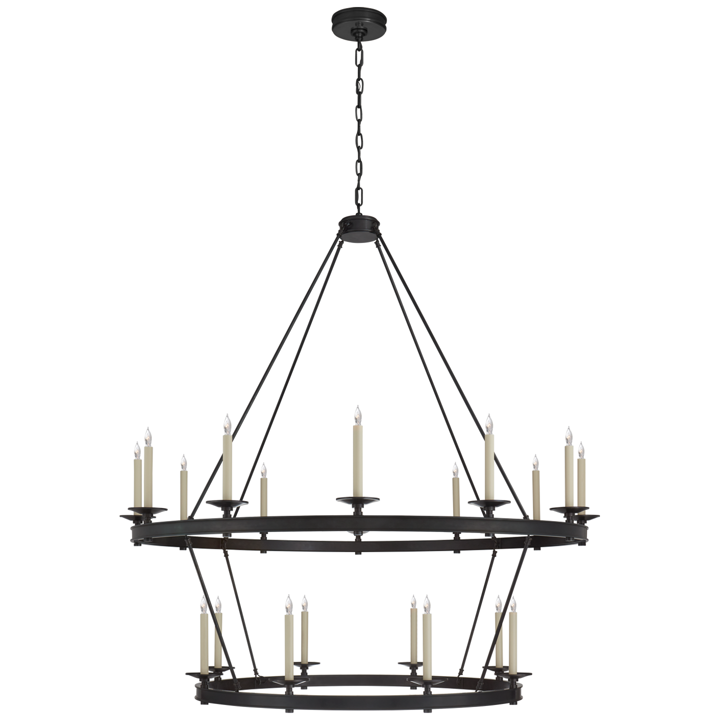 Launceton Grande Two Tiered Chandelier