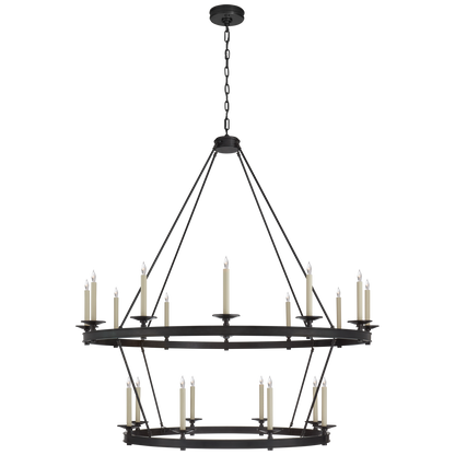 Launceton Grande Two Tiered Chandelier