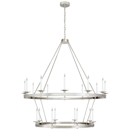 Launceton Grande Two Tiered Chandelier