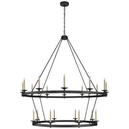 Launceton XXL Two Tiered Chandelier