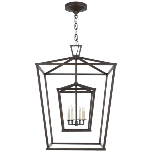 Darlana Large Double Cage Lantern
