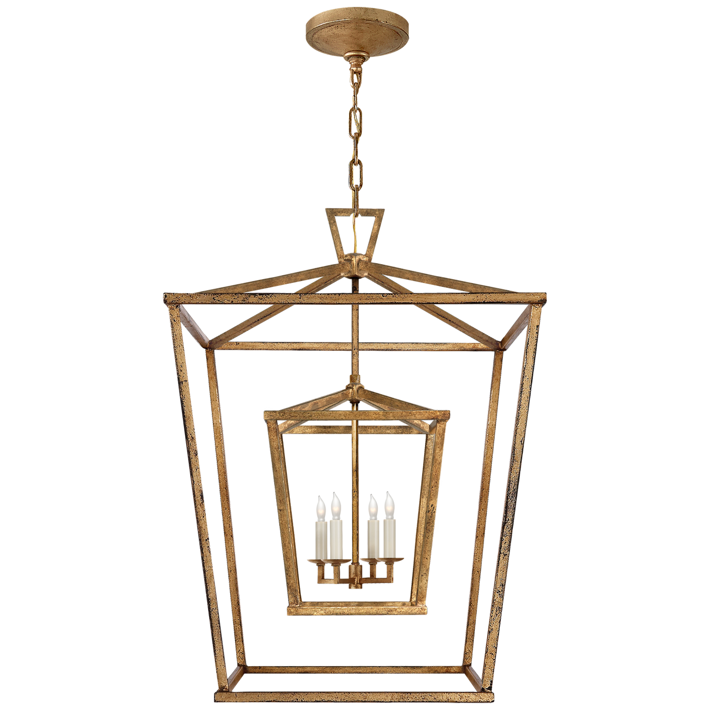 Darlana Large Double Cage Lantern