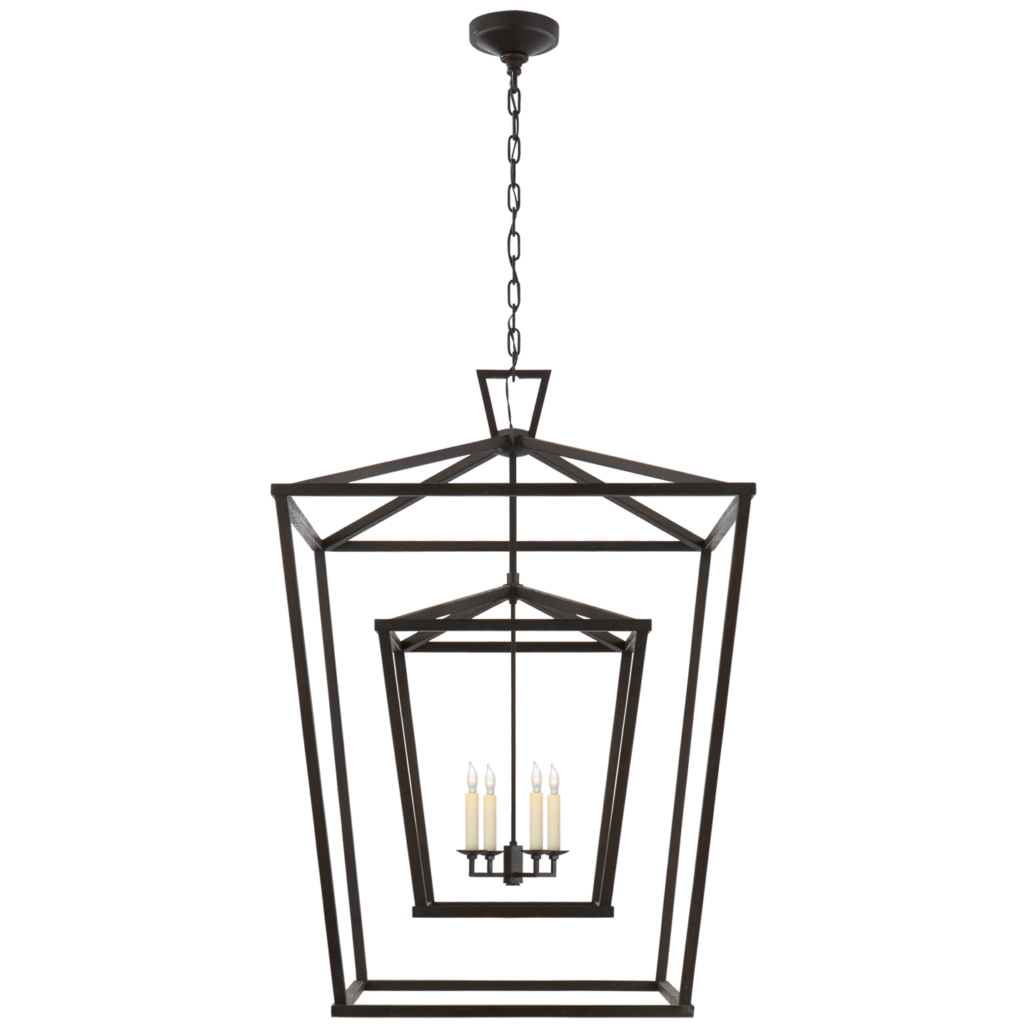Darlana Extra Large Double Cage Lantern