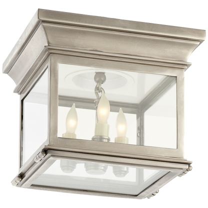 Club Small Square Flush Mount
