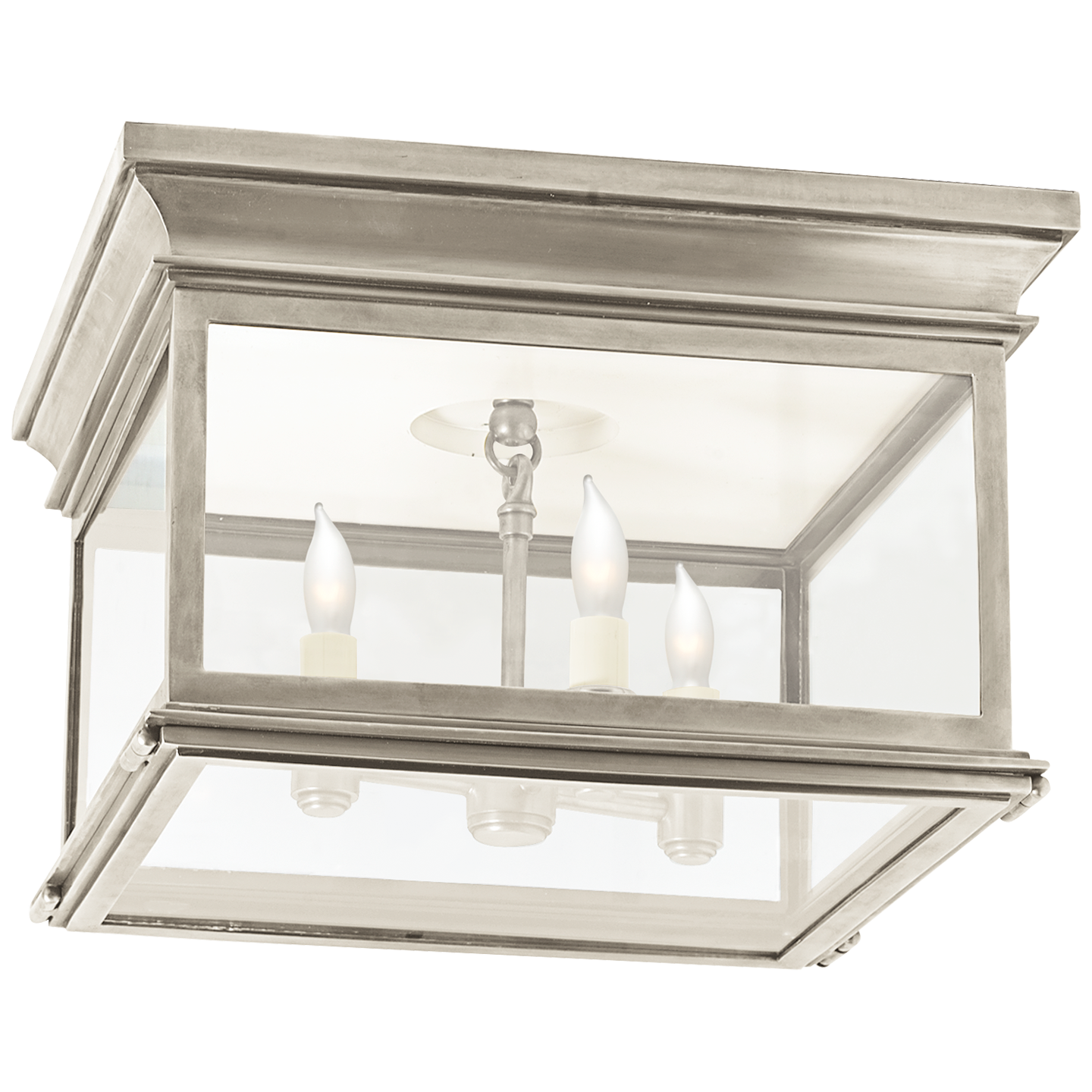 Club Large Square Flush Mount