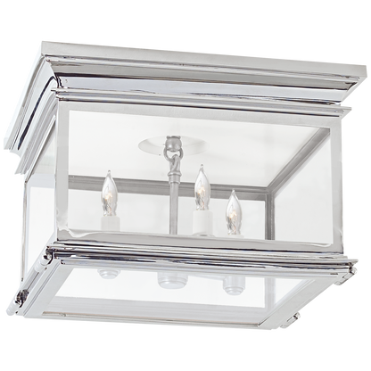 Club Large Square Flush Mount