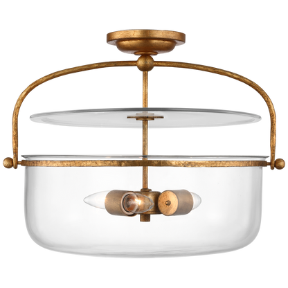 Lorford Medium Semi-Flush Lantern