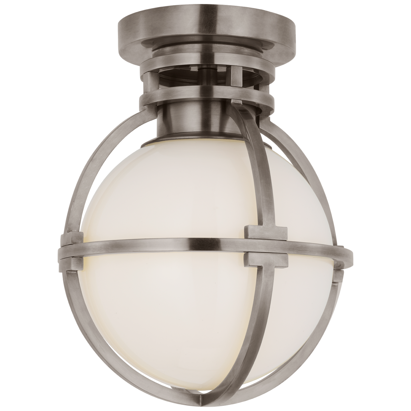 Plafonnier encastré Gracie 7" avec globe capturé