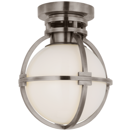 Gracie 7" Captured Globe Flush Mount