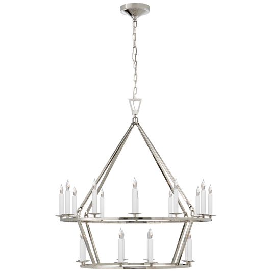 Darlana Medium Two-Tier Chandelier
