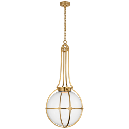 Gracie Large Captured Globe Pendant