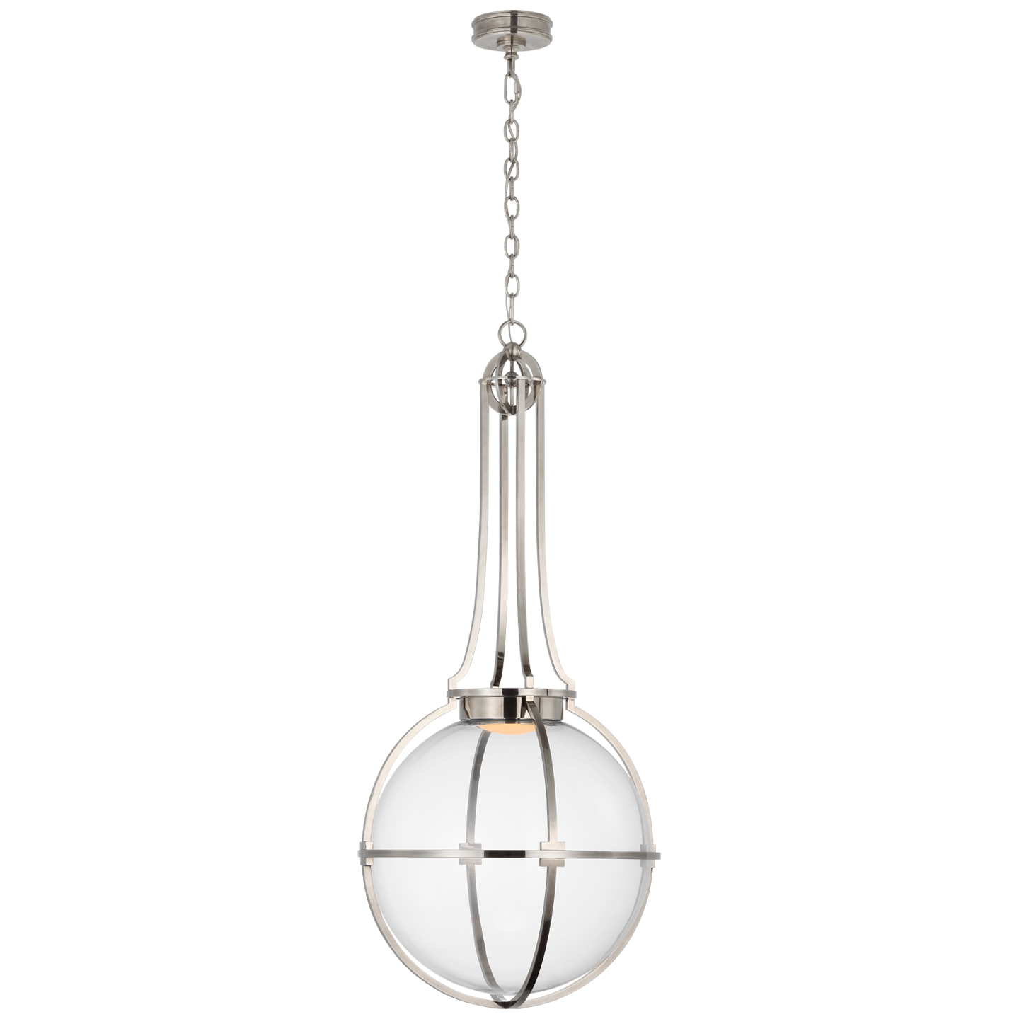 Gracie Large Captured Globe Pendant