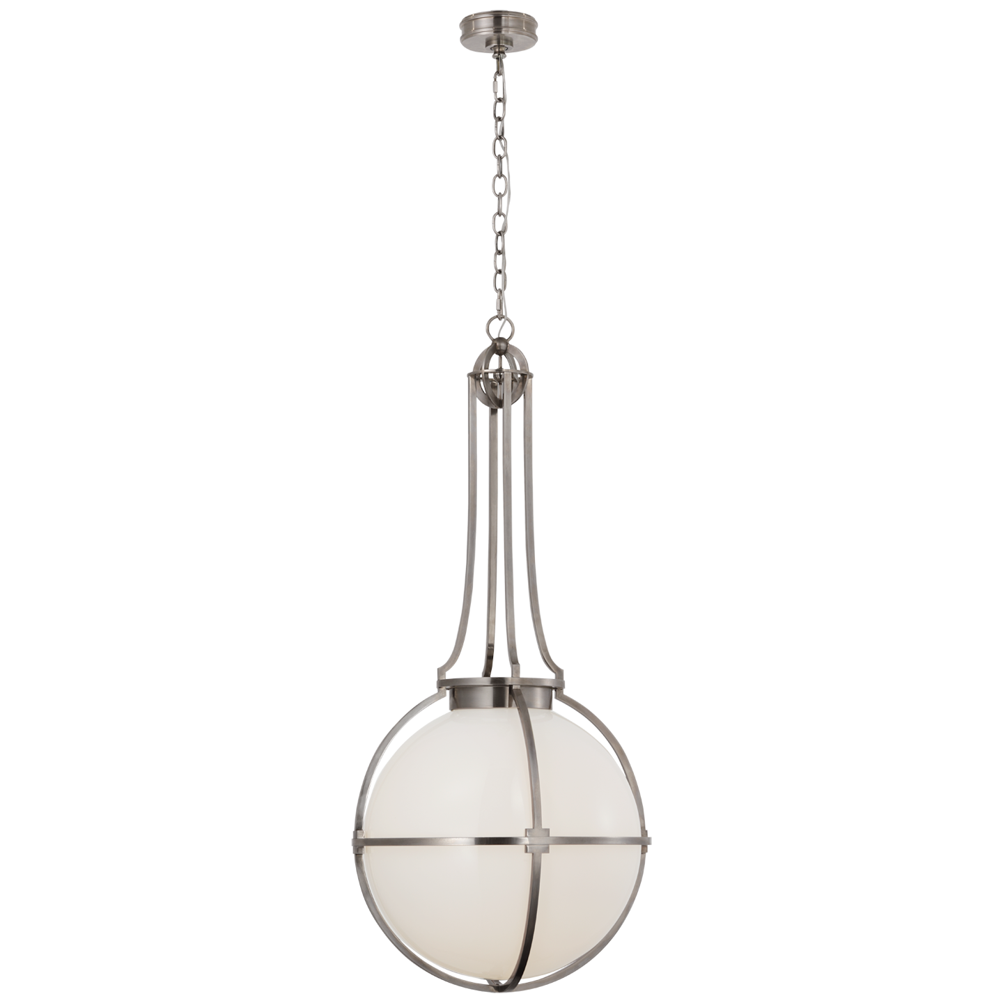 Gracie Large Captured Globe Pendant