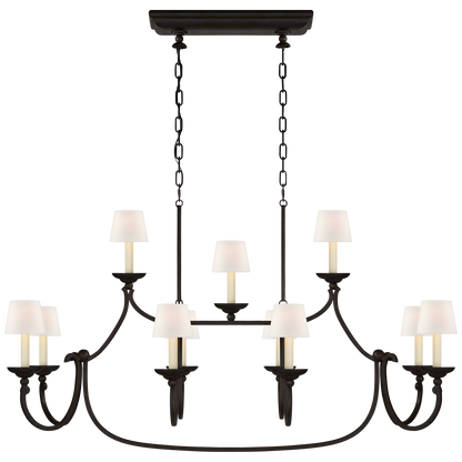 Flemish Large Linear Pendant