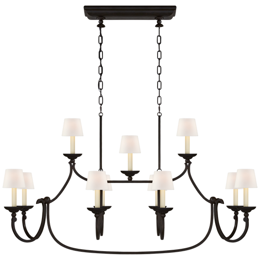 Flemish Large Linear Pendant