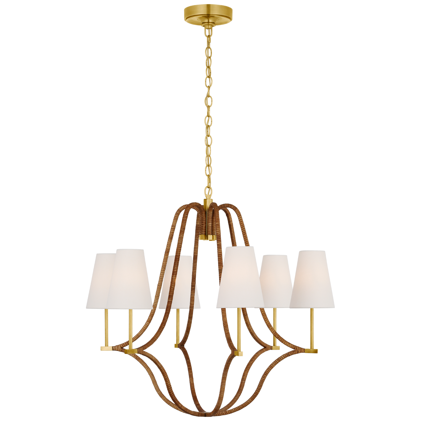 Biscayne Large Wrapped Chandelier