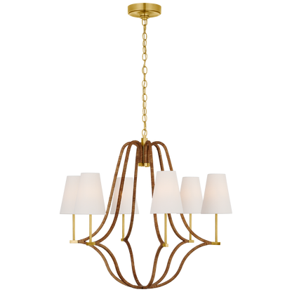 Biscayne Large Wrapped Chandelier