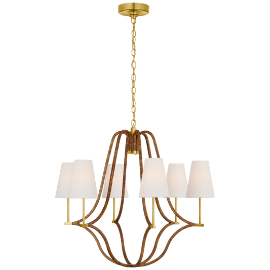 Biscayne Large Wrapped Chandelier