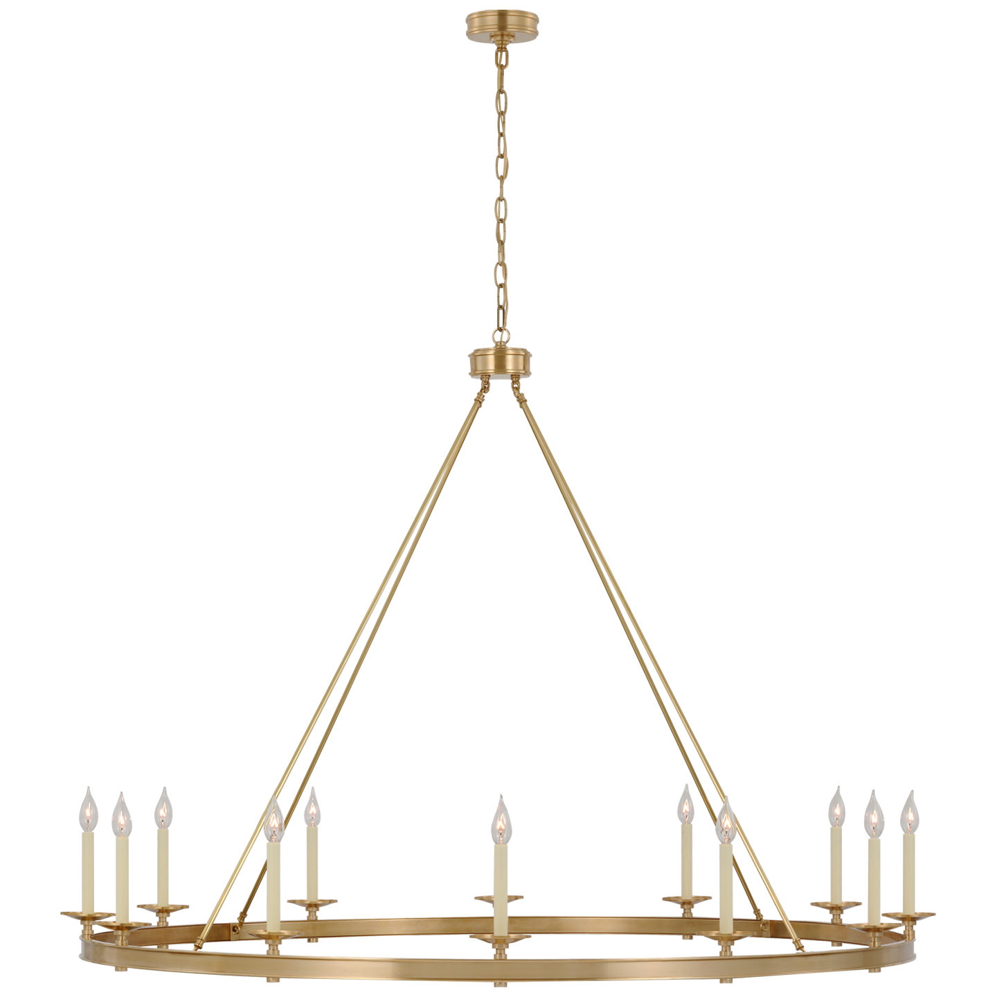 Launceton Oversized Ring Chandelier