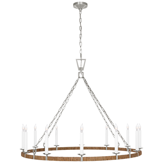 Darlana XL Wrapped Ring Chandelier
