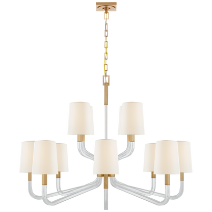Reagan Grande Two Tier Chandelier