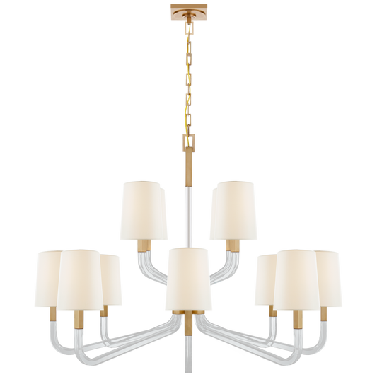 Reagan Grande Two Tier Chandelier