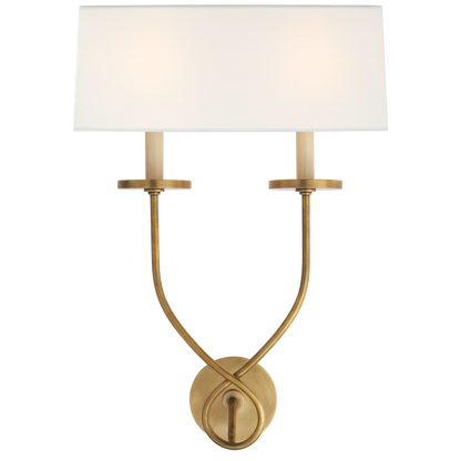 Symmetric Twist Double Sconce