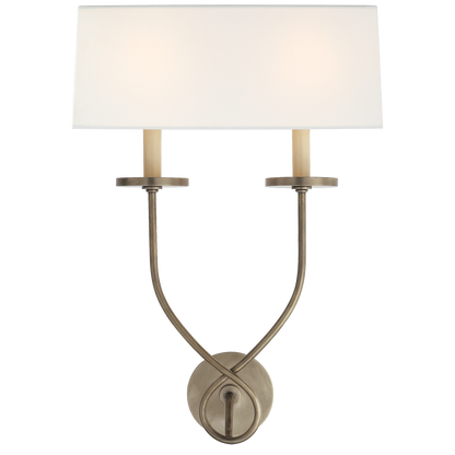 Symmetric Twist Double Sconce