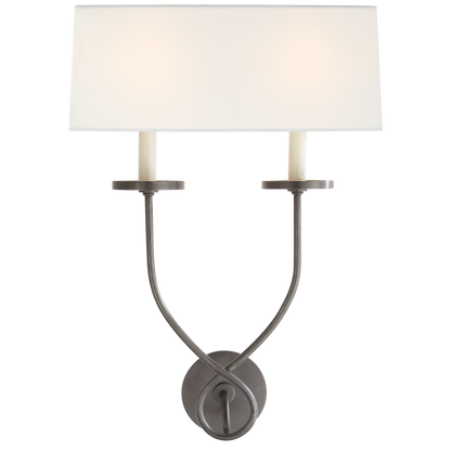 Symmetric Twist Double Sconce